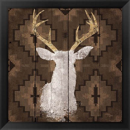 Framed Precious Antlers I Print