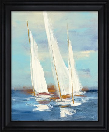 Framed Summer Regatta III Print