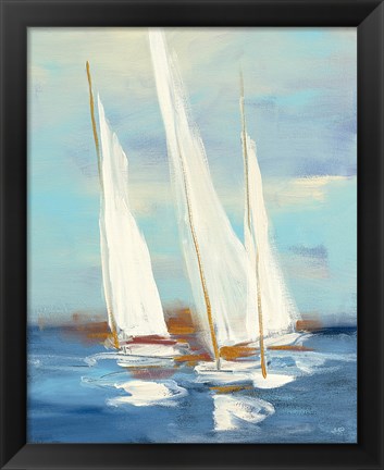 Framed Summer Regatta III Print