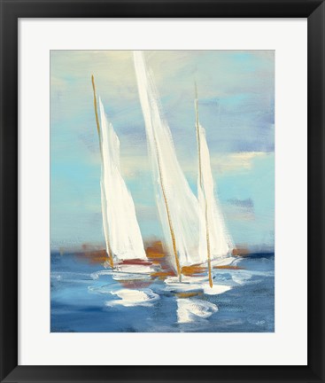 Framed Summer Regatta III Print