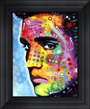 Framed Elvis Presley Print