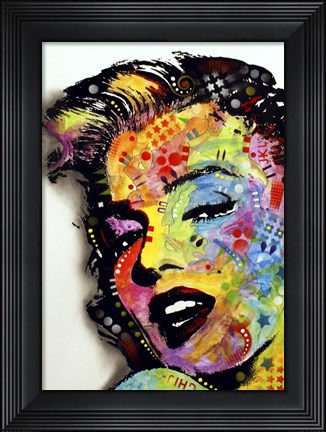 Framed Marilyn Monroe II Print