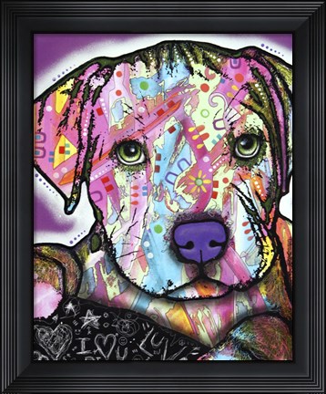 Framed Baby Pit Print