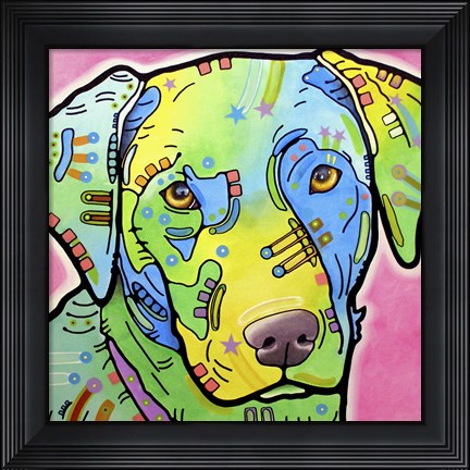 Framed Labrador Print