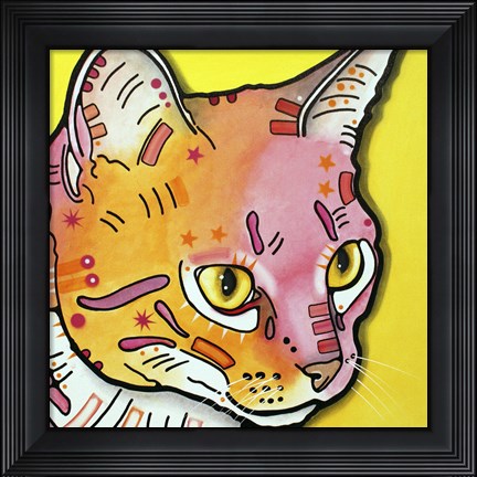 Framed Watching Rain Print