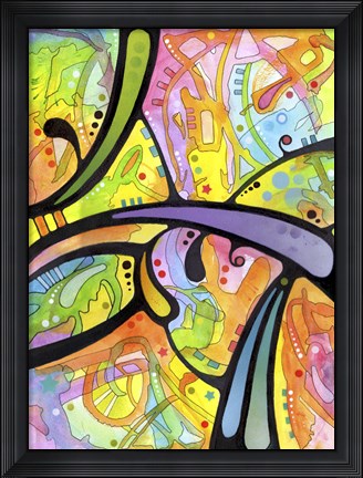 Framed Abstract Print