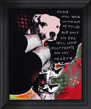 Framed Girls Best Friend Print