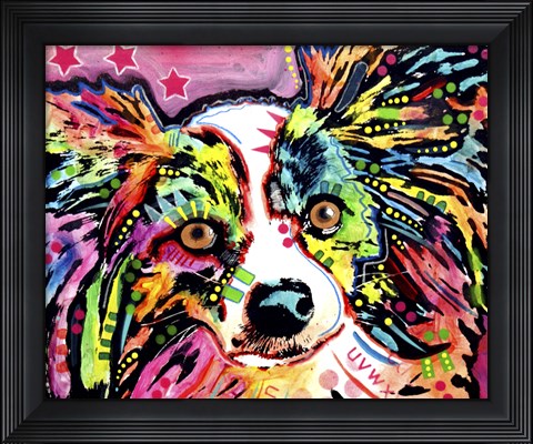 Framed Papillon 9149 Print