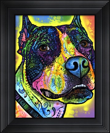 Framed Justice Print