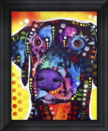 Framed Dobie Print