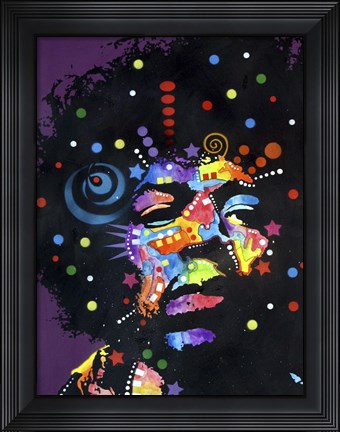 Framed Jimi Print
