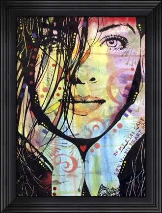 Framed My Eyes Cant See U Print