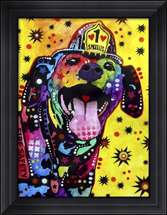 Framed Sparkles Print