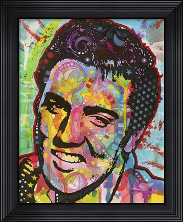 Framed Elvis Print