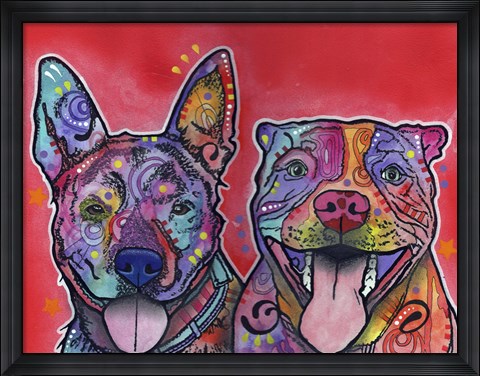 Framed Latte Hijiki Print