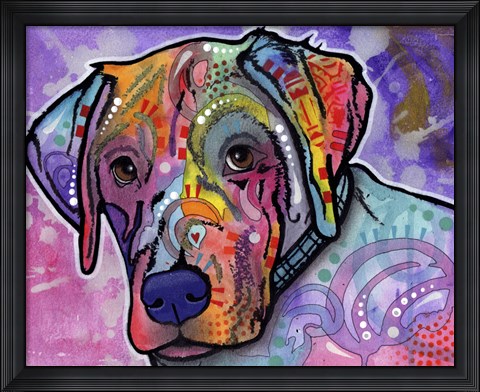 Framed Petunia Print