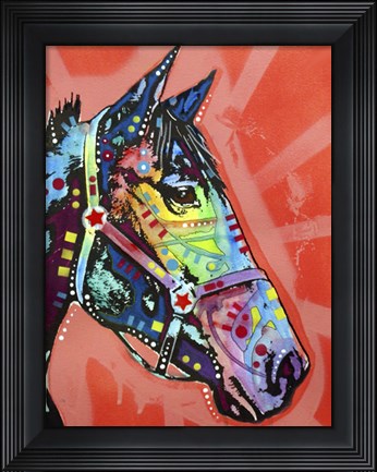 Framed WC Horse 3 Print