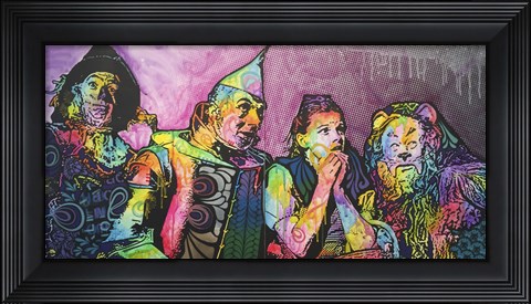 Framed Wizard Of Oz Print