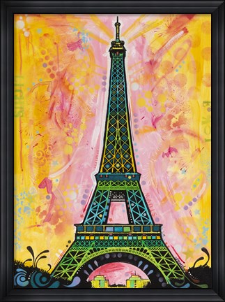 Framed Eiffel ALI Print