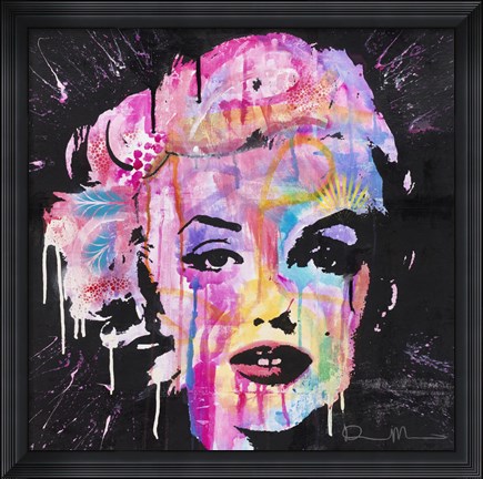 Framed Marilyn Monroe Print