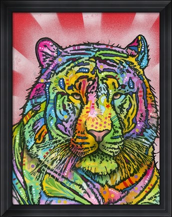 Framed Tiger Print