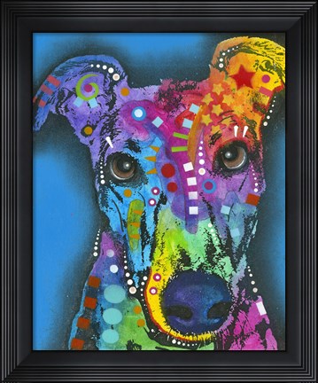 Framed What Ya Thinking Bout? Print