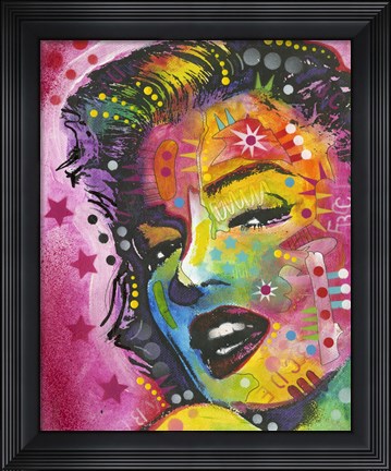 Framed Marilyn 017 Print