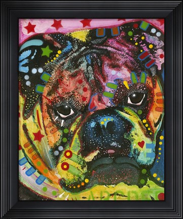 Framed Determined Print