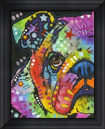 Framed What you lookin at Print