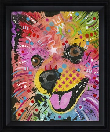 Framed Doggie Smiles Print