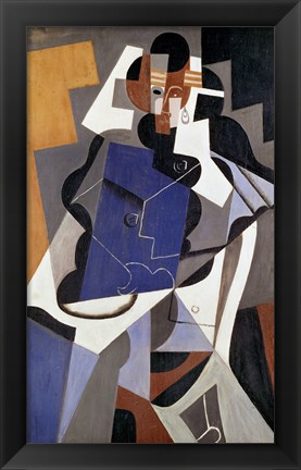 Framed Woman, 1915-17 Print