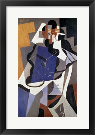 Framed Woman, 1915-17 Print