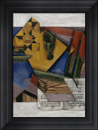 Framed Sheet of Music, 1914 Print