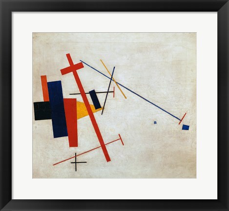 Framed Suprematist Composition, 1915 (detail) Print