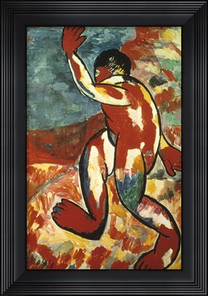 Framed Bather, 1910 Print