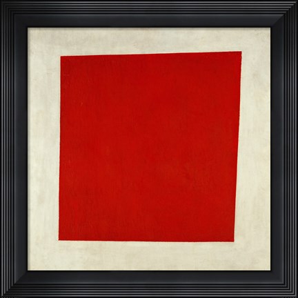Framed Red Square,  1925 Print