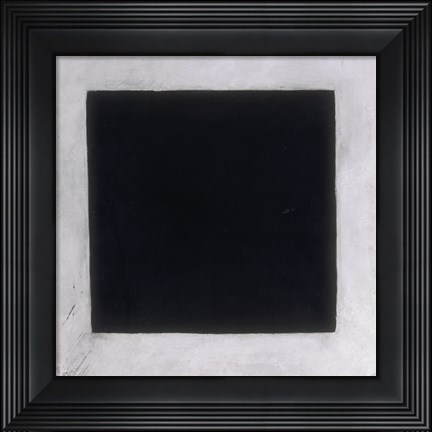 Framed Black Square, c 1923-30 Print