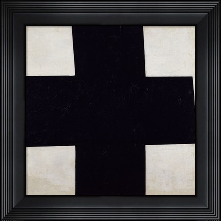 Framed Black Cross, 1915 Print