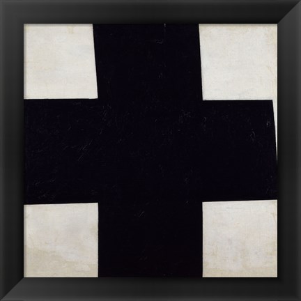 Framed Black Cross, 1915 Print