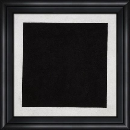 Framed Black Square, c. 1923 Print