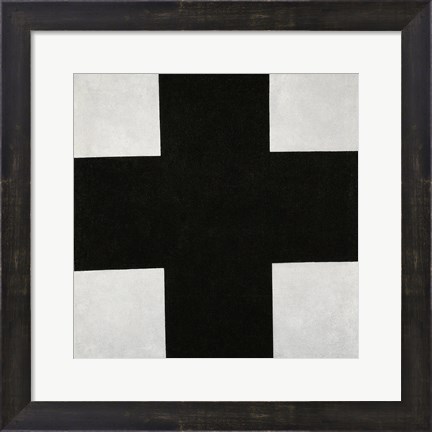 Framed Black Cross, c.1923 Print