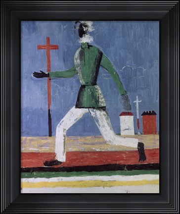 Framed Running Man, (1933-1934) Print