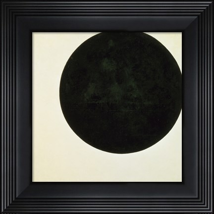 Framed Black Circle, c. 1923 Print