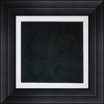 Framed Black Square, c. 1923 Print