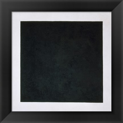 Framed Black Square, c. 1923 Print