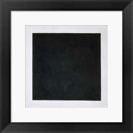 Framed Black Square, c. 1923 Print