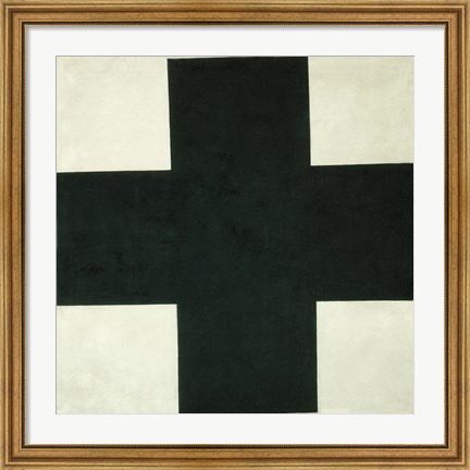 Framed Black Cross, c. 1923 Print
