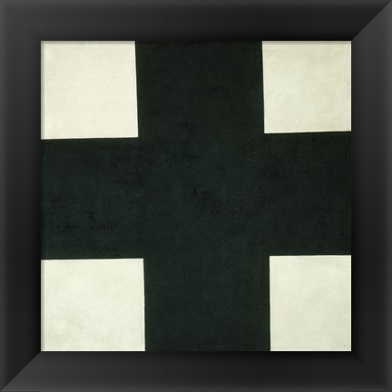 Framed Black Cross, c. 1923 Print