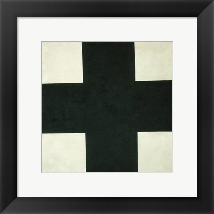 Framed Black Cross, c. 1923 Print