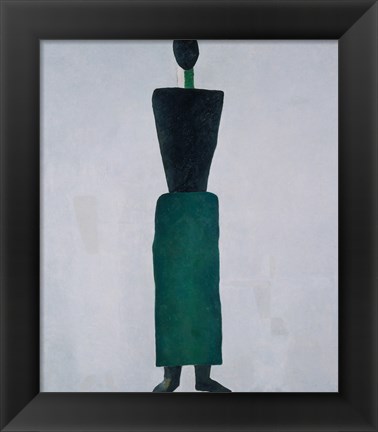 Framed Female Figure, c. 1928 Print